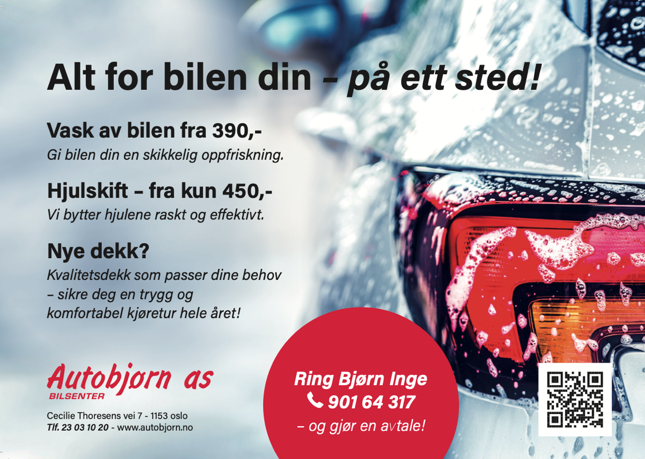 Alt for bilen din — på ett sted